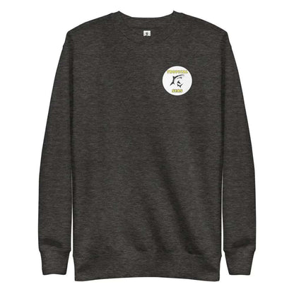 BackUPMYFILESNOW® fleece pullover in cozy fabric, shown in a relaxed fit with a high collar and front pocket detail.
