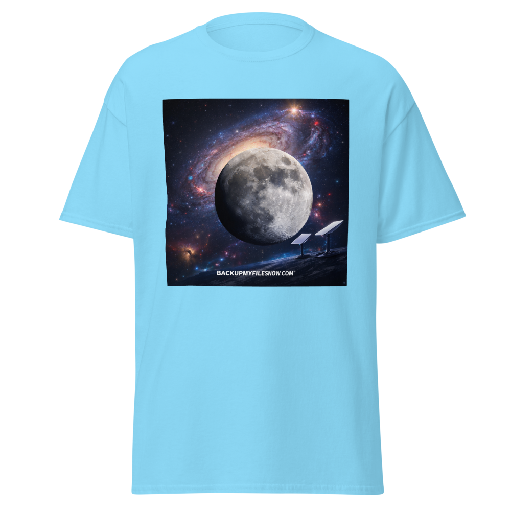 White unisex classic T-shirt by Gildan 5000, featuring a comfortable fit and simple design, ideal for casual wear.