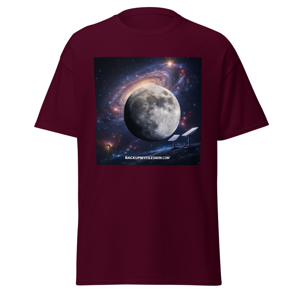 White unisex classic T-shirt by Gildan 5000 featuring a comfortable fit and simple crew neckline.