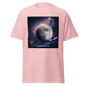 Unisex classic white T-shirt by Gildan 5000, featuring a comfortable fit and simple design, ideal for casual wear.