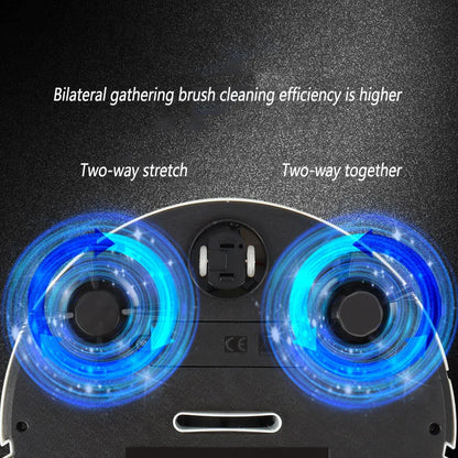 BackupMyFilesNow.com white automatic robot vacuum cleaner for smart dry and wet cleaning, charging, and home use.