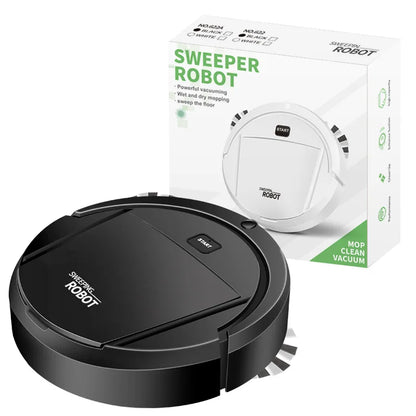 BackupMyFilesNow.com automatic robot vacuum cleaner with smart dry and wet cleaning, charging dock, ideal for home cleaning.
