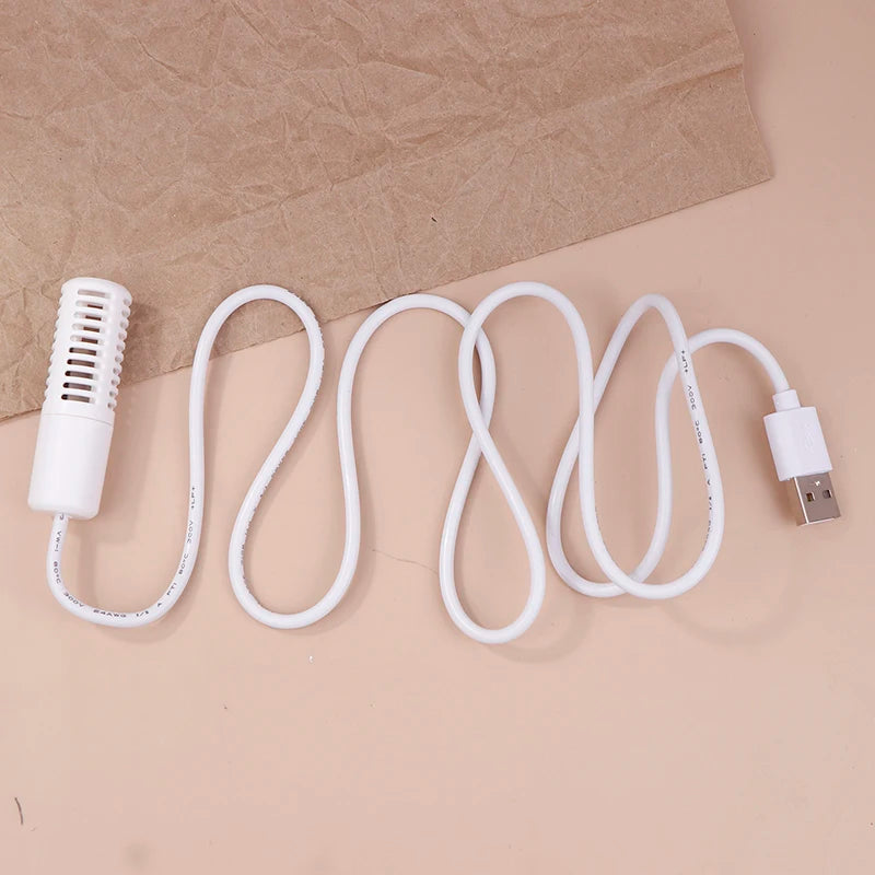White DIY Electric Hypochlorous Acid Water Maker for home sterilization, medical disinfectant device, compact and easy to use.