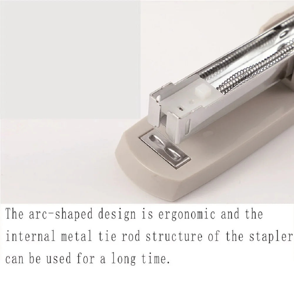 BackupMyFilesNow.com white No. 12 stapler, office binding and educational supplies, suitable for student and office stationery needs.