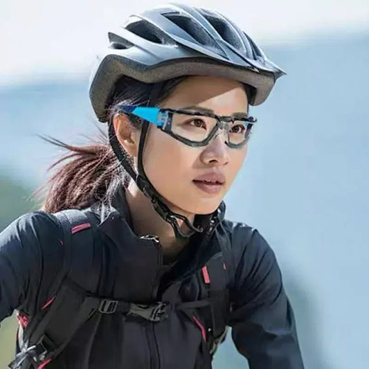 White safety goggles with soft foam gasket designed for sport shooting, woodworking, lab work, and outdoor industry protection.