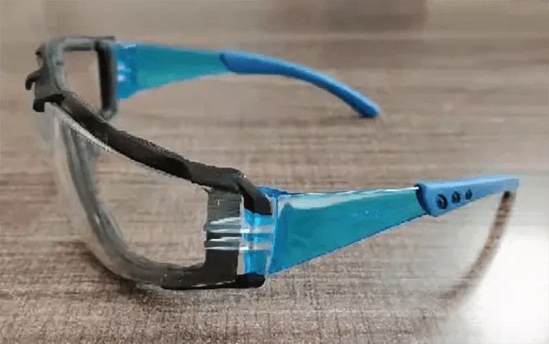 BackupMyFilesNow® safety goggles with soft foam gasket, clear protective eyewear for shooting, woodworking, lab, industry, and outdoor sports.