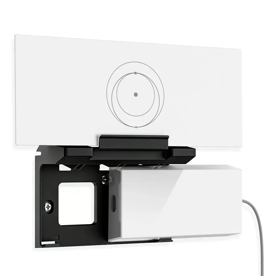 White Starlink Gen3 router wall mount and power supply mounting kit for Starlink V3 Standard and Gen3 High Performance, by BACKUPMYFILESNOW.COM®