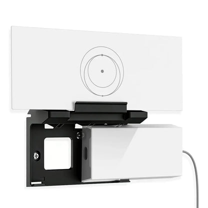 White Starlink Gen3 router wall mount and power supply mounting kit for Starlink V3 Standard and Gen3 High Performance, by BACKUPMYFILESNOW.COM®