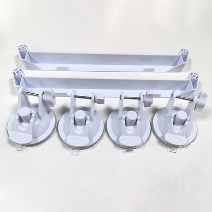 Starlink Mini Car Mount Kit with suction cup and flexible bracket for sunroof installation, by BACKUPMYFILESNOW.COM®.
