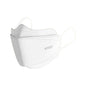 White V-face KN95 disposable face masks with 4-layer design, independent packaging, protective gear, anti-dust for men and women.