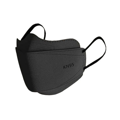 White V-face KN95 protective mask with 4-layer design, disposable, independent packaging, dust protection, suitable for men and women.
