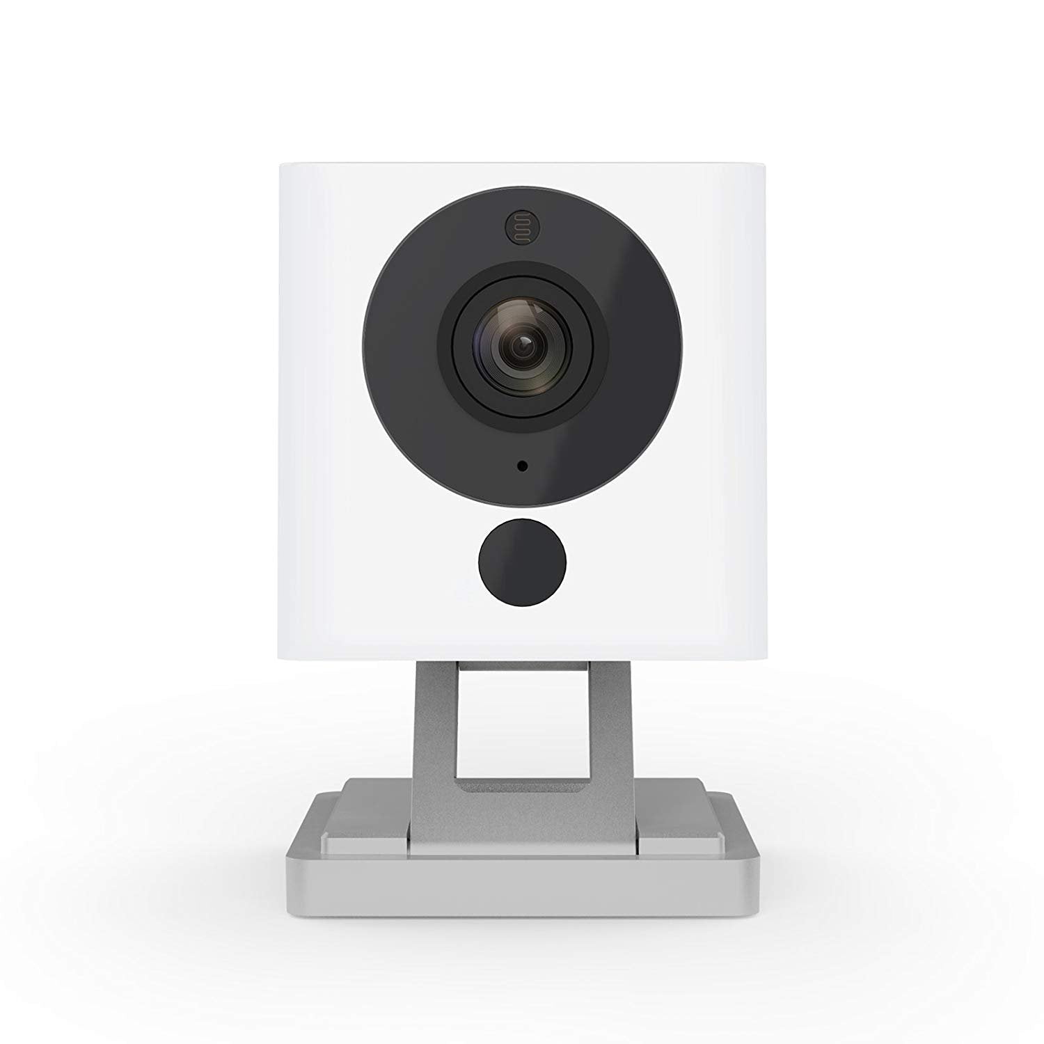 Wireless smart home security camera system in white by BackupMyFilesNow.com, featuring multiple cameras and sleek design for home security.