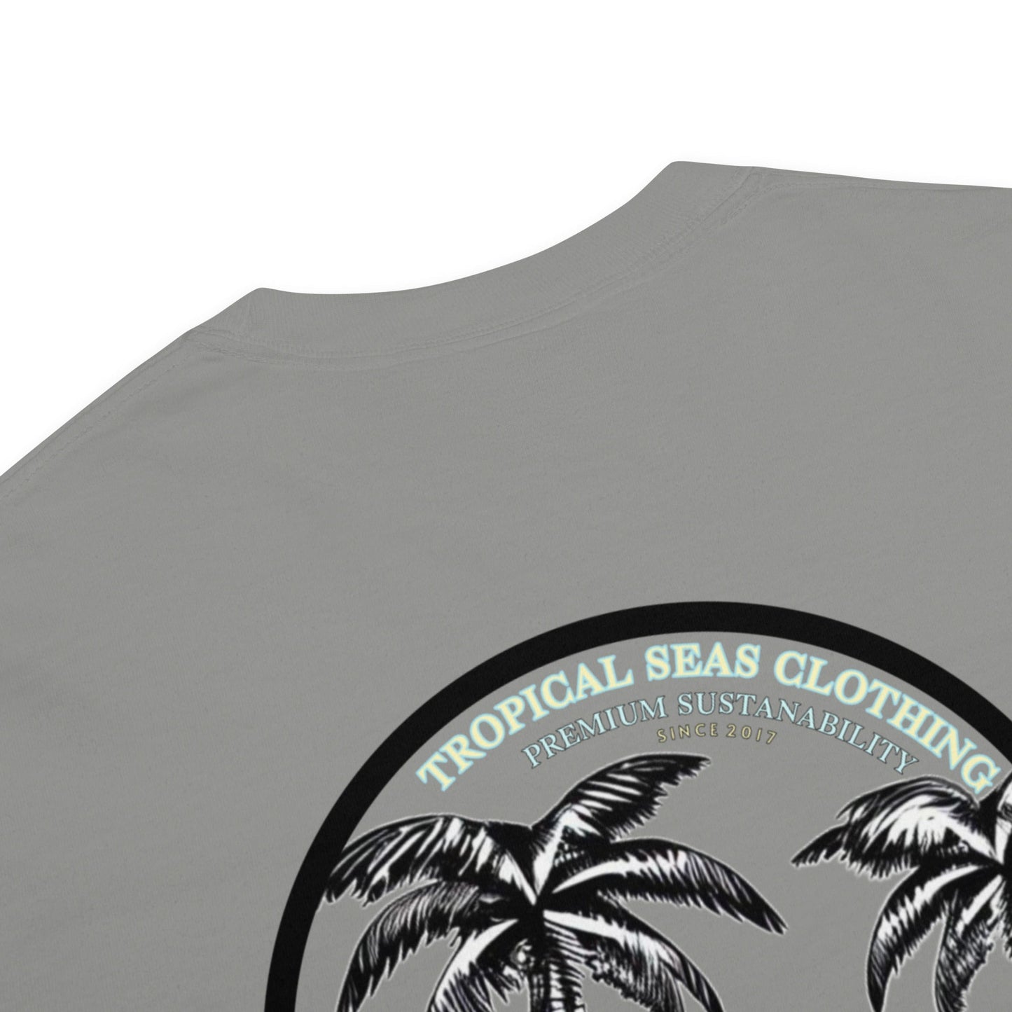 Men's Island Time Heavyweight T-Shirt by BACKUPMYFILESNOW.COM® featuring a casual design and comfortable fit.