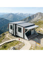 White 20ft and 40ft mobile home with 2 to 5 bedrooms, foldable and expandable container house by BACKUPMYFILESNOW.COM®