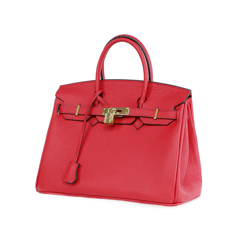 Platinum women's bag made from first layer cowhide leather, stylish and durable accessory from BACKUPMYFILESNOW.COM®.