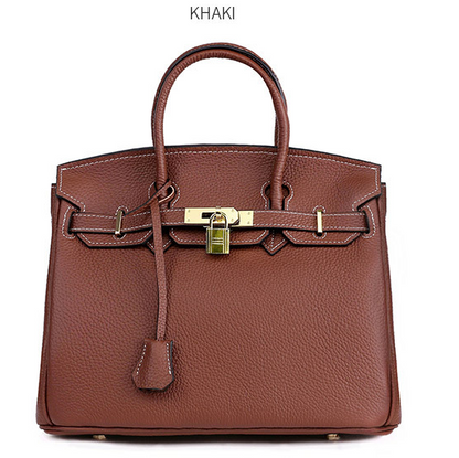 Platinum women's bag made from first layer cowhide leather, featuring a sleek design and premium craftsmanship by BACKUPMYFILESNOW.COM®.