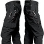 Men's 2026 Tactical Waterproof Pants in khaki, durable combat cargo trousers with multiple pockets for outdoor and tactical use.