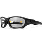 Photochromic sunglasses for men and women, outdoor sports eyewear, windproof cycling and MTB goggles with stylish design.