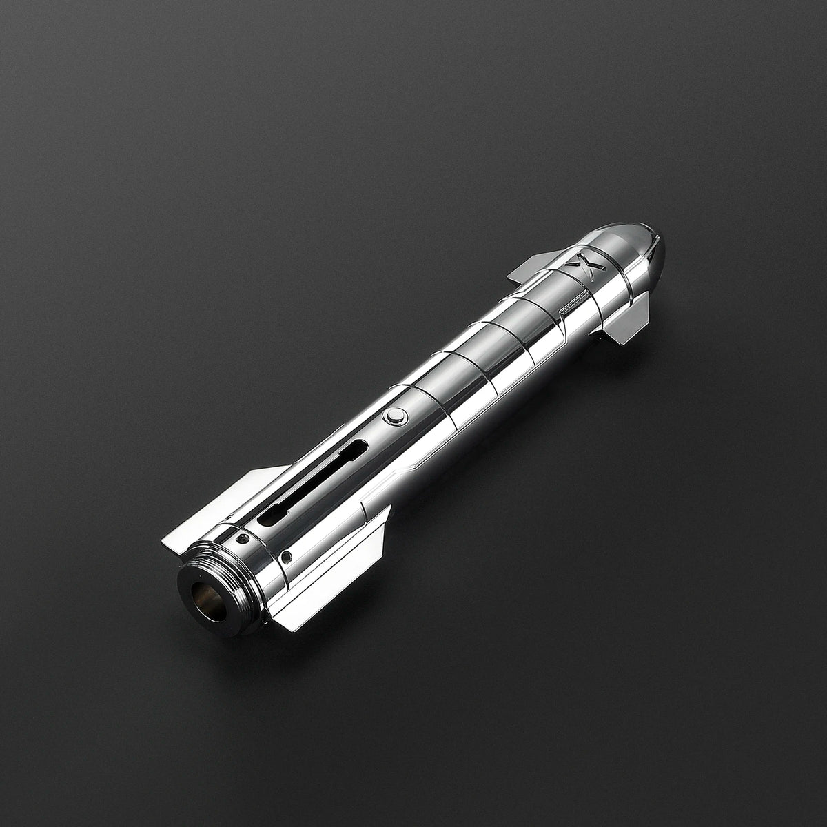 Nexussabers Starship Design heavy dueling Xeno3.0 RGB lightsaber with Proffie soundboard, Pixel lighting, Pogo core, and bass speaker.