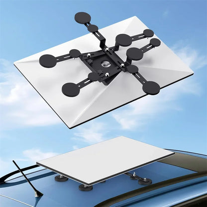 12 magnetic bases for Starlink Gen 3 roof mount kit, compatible with Starlink V3 dish, designed for RVs and cars.