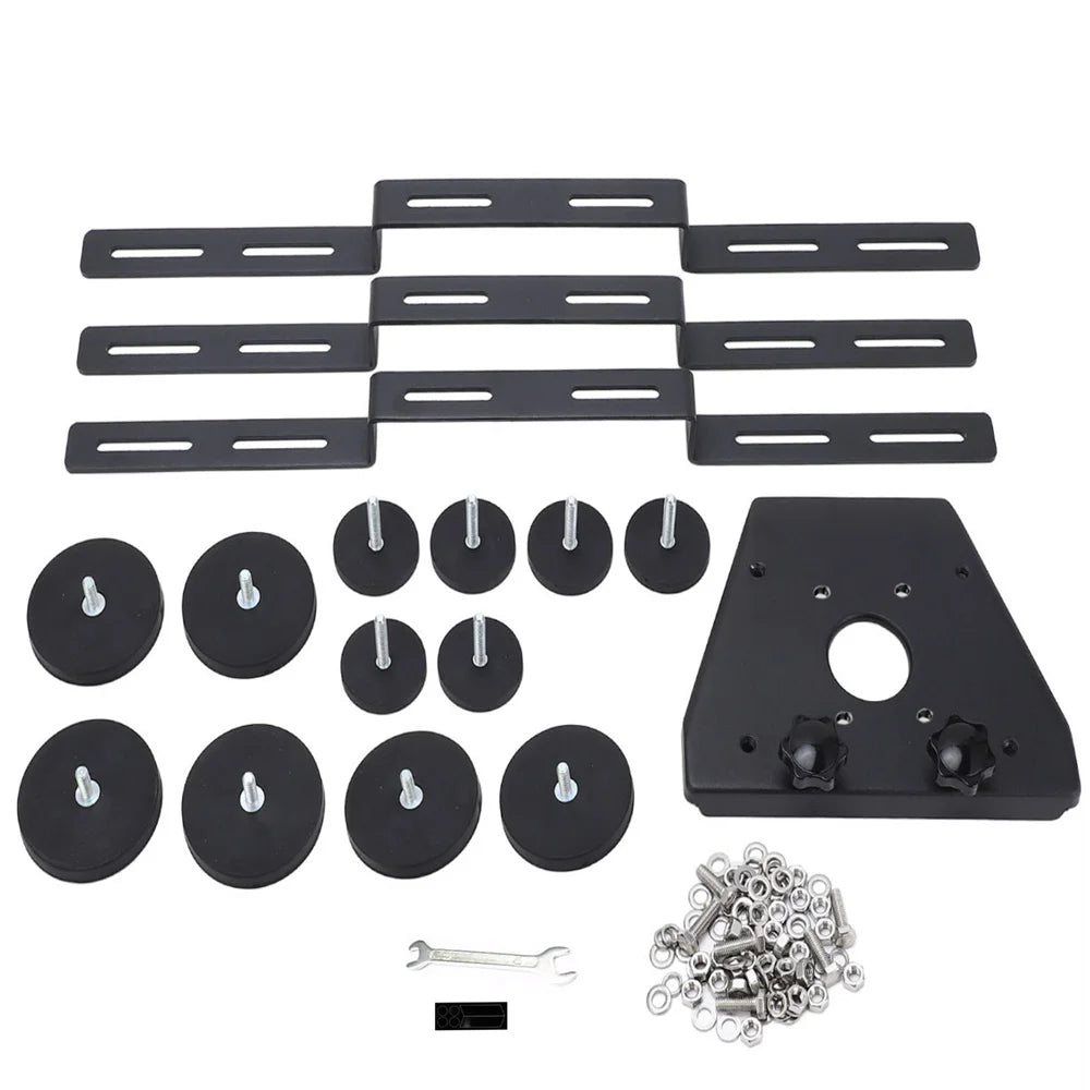 BackupMyFilesNow® 12 magnetic bases Starlink Gen 3 roof mount kit for RVs and cars, compatible with Starlink V3 dish.