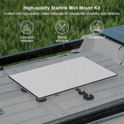 BackupMyFilesNow® 12 magnetic bases Starlink Gen 3 roof mount kit for RVs and cars, compatible with Starlink V3 dish.