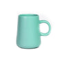 Large yellow ceramic coffee mug with personalized design, ideal for tea, coffee, or milk, perfect for women gift.
