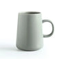 Large yellow ceramic coffee mug with personalized design, ideal for tea, coffee, or milk, perfect gift for women