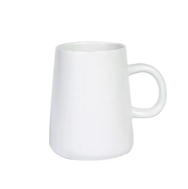 Large yellow ceramic coffee mug with personalized design, ideal for tea or coffee, perfect gift for women.