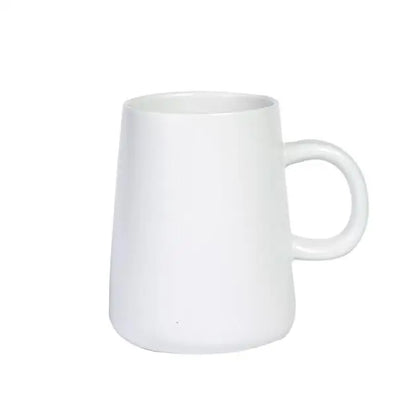 Large yellow ceramic coffee mug with personalized design, ideal for tea or coffee, perfect gift for women.