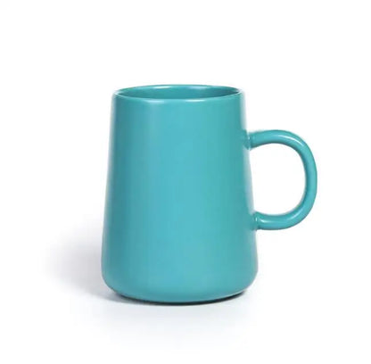 Large yellow ceramic coffee mug with personalized design, ideal for tea or coffee, perfect gift for women.