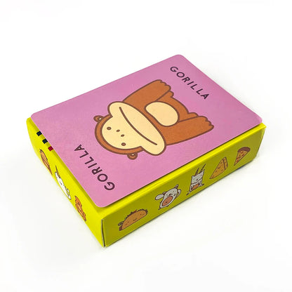 Colorful BackupMyFilesNow.com cute card game for ages 14+, suitable for 3-8 players, quick 10-minute multiplayer party game.