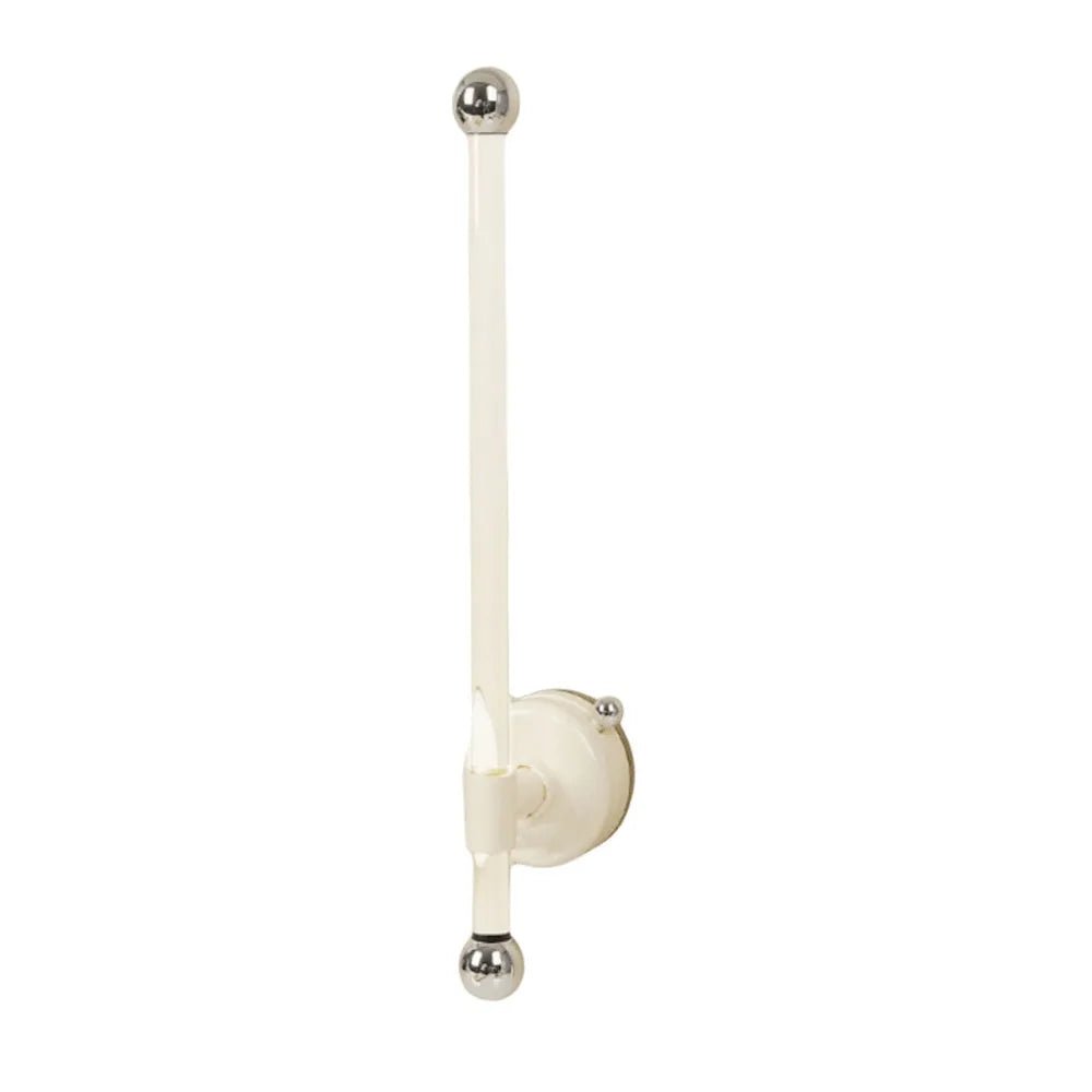 Yellow wall-mounted suction cup paper towel holder by BACKUPMYFILESNOW.COM, reusable, waterproof, space-saving tissue roll holder.