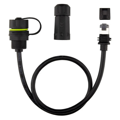 Starlink Ethernet Adapter Gen 3 Mini with 50/100cm waterproof cable extension and RJ45 coupler for dish and router connectivity