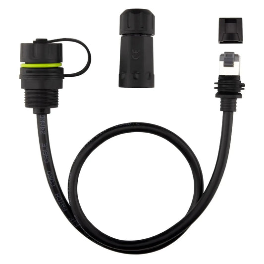 Starlink Ethernet Adapter Gen 3 Mini with 50/100cm waterproof cable extension and RJ45 coupler for dish and router connectivity