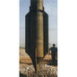 Electrical vibroflotation construction machinery by BACKUPMYFILESNOW.COM® for ground improvement with stone columns and bottom feed vibroflot.
