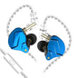 KZ ZSN Pro X in-ear earphones with metal housing, hybrid driver, bass earbuds, sport headset, low voice, for ZSX ZAX ASX EDX Z1