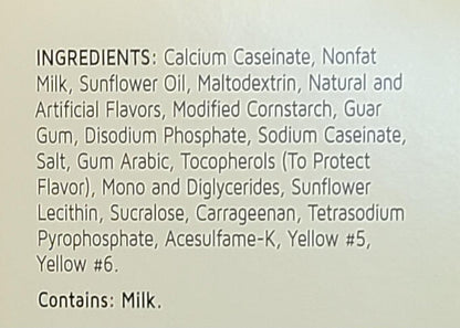 Creamy banana pudding from AmBari Nutrition, featuring smooth banana flavor with a pudding texture and a light, inviting appearance.