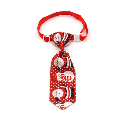Christmas pet tie bow tie, festive pet accessory from My Store