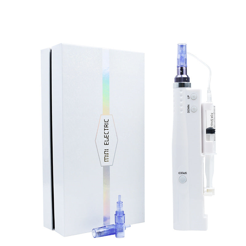 Rechargeable handheld portable electric microneedle skincare instrument by My Store