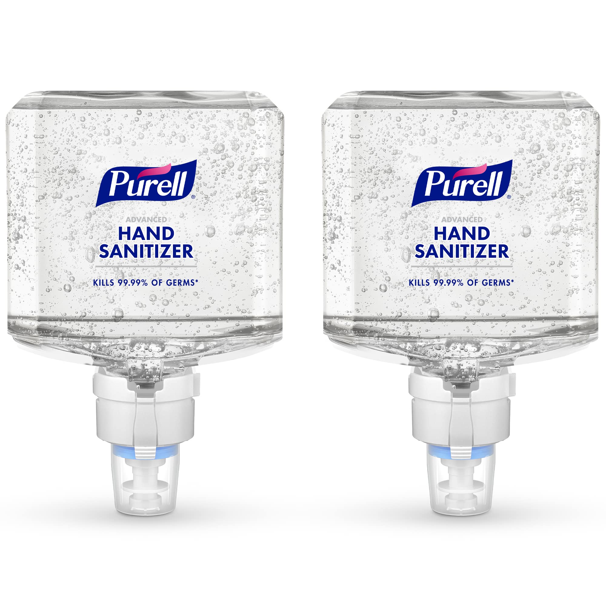 PURELL Advanced Hand Sanitizer Gel Clean Scent 1200 mL Refill for PURELL ES8 Automatic Hand Sanitizer Dispenser (Pack of 2) - 7763-02