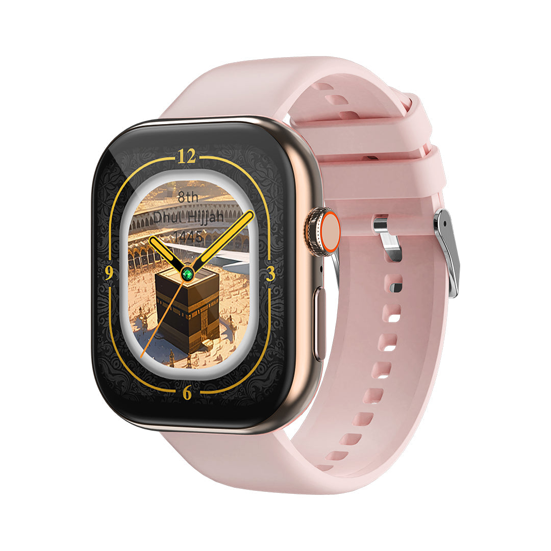 Muslim smartwatch for men and women with Islamic features and modern digital display