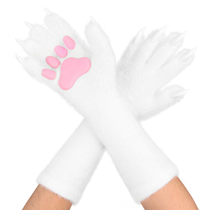 Halloween silicone meat mat and long gloves set in black and orange