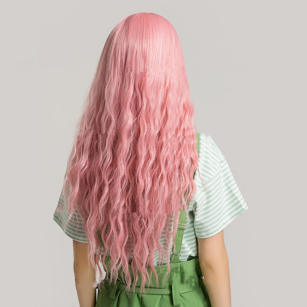 Halloween Christmas cosplay synthetic wig with festive styling for costume looks