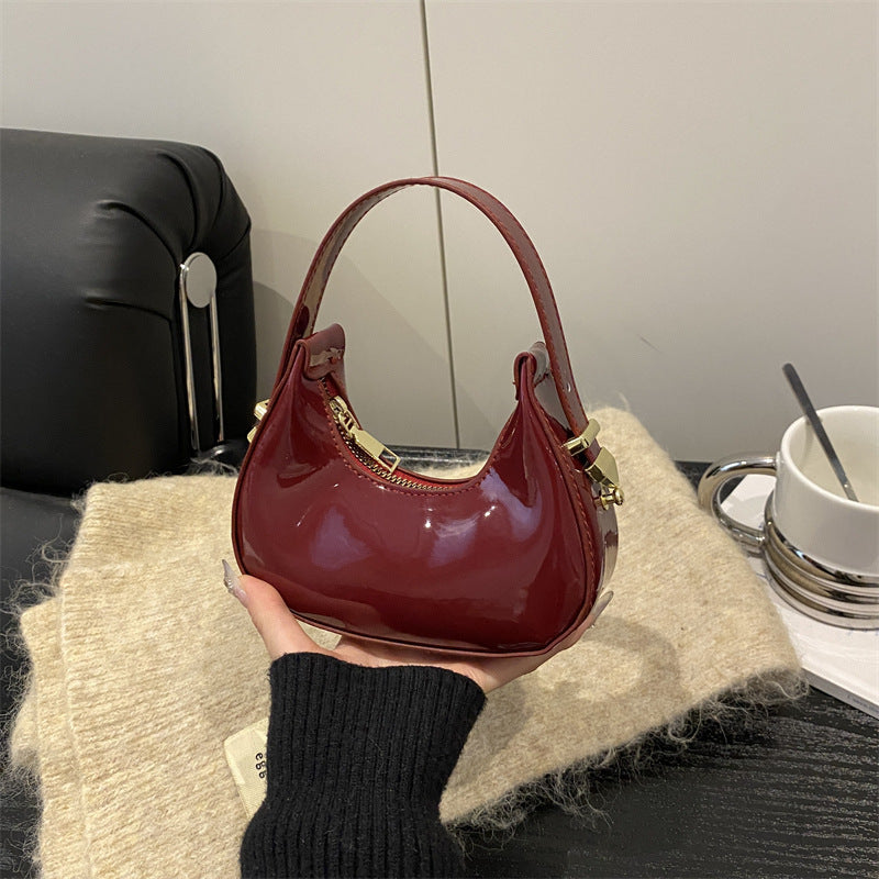 French-style luxury niche handbag in an elegant structured design