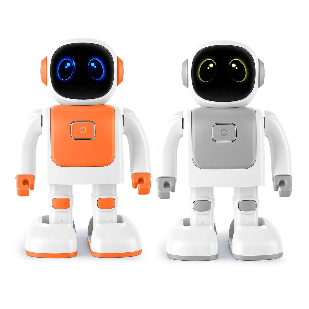 GBruno Store AI dancing robot toy with programmable moves, Bluetooth music, and voice assistant features for kids.
