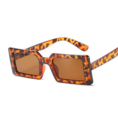 Small Rectangular Retro Designer Women's Sunglasses