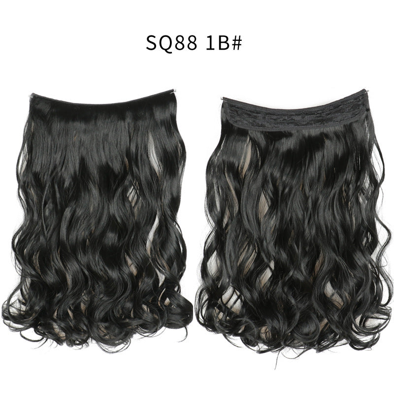 Adjustable Synthetic Hair Curtain Wig for Women