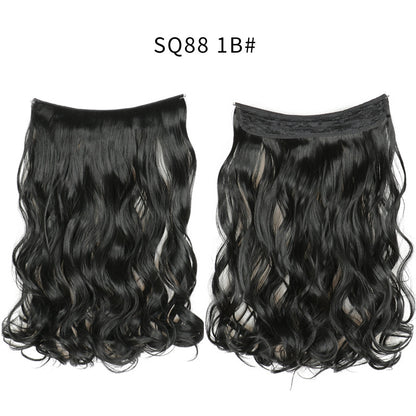 Adjustable Synthetic Hair Curtain Wig for Women
