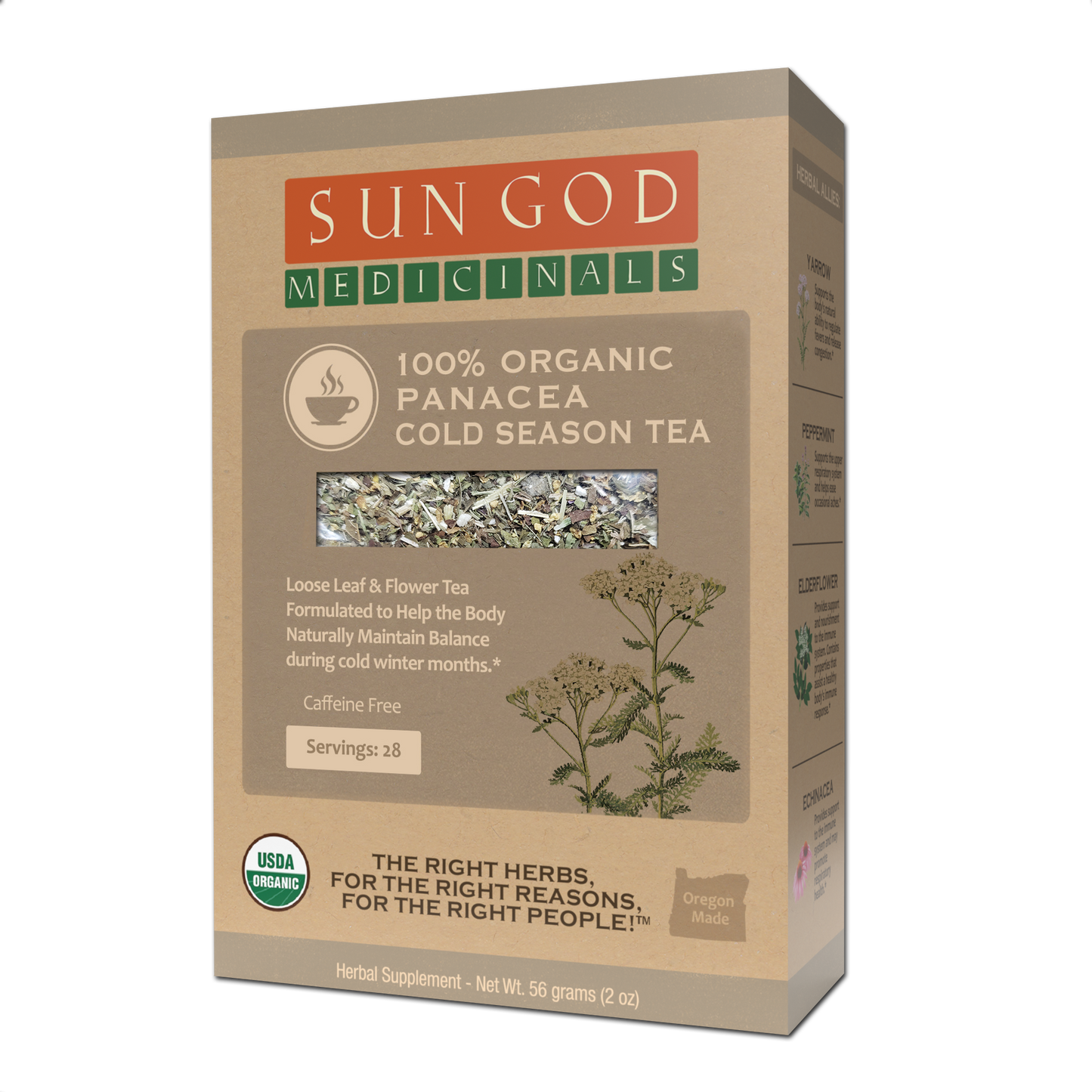 Panacea Cold Season Organic Herbal Tea